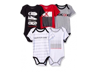 Calvin Klein Kit 5 Body para Bebê Boys