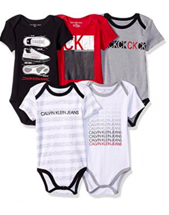 Calvin Klein Kit 5 Body para Bebê Boys