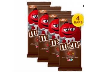 M&M'S Kit Barra de Chocolate ao Leite com Minis (Contém 4)