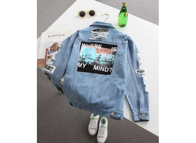 Jaqueta Jeans Where's My Mind