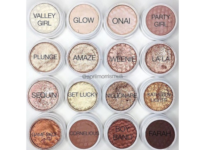 Colourpop Sombra Individual Super Shock (Cores)