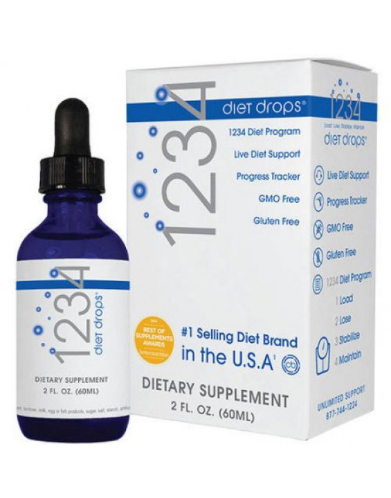 Creative Bioscience Suplemento Diet Drops 1234