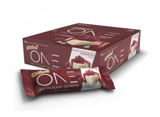 ONE Protein Bar - Barra De Proteína - White Chocolate Raspberry (12 unidades)