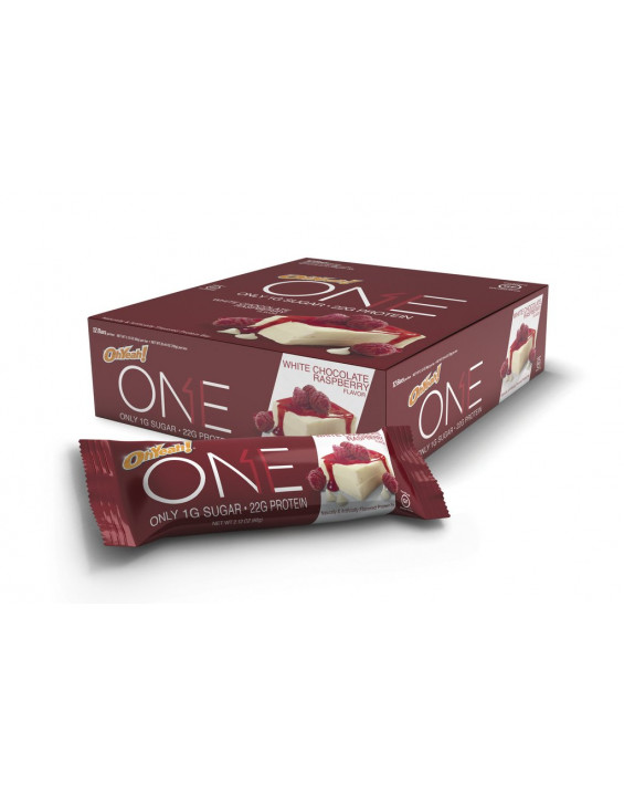ONE Protein Bar - Barra De Proteína - White Chocolate Raspberry (12 unidades)