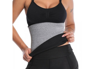 Cinta Térmica Modeladora Neoprene Cinza