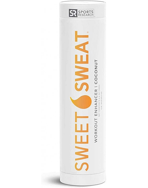 Sports Research Gel Termogênico em Bastão Redutor de Gordura Sweet Sweat Coconut 