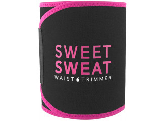 Sports Research Cinta Térmica Abdominal Sweet Sweat Premium Rosa