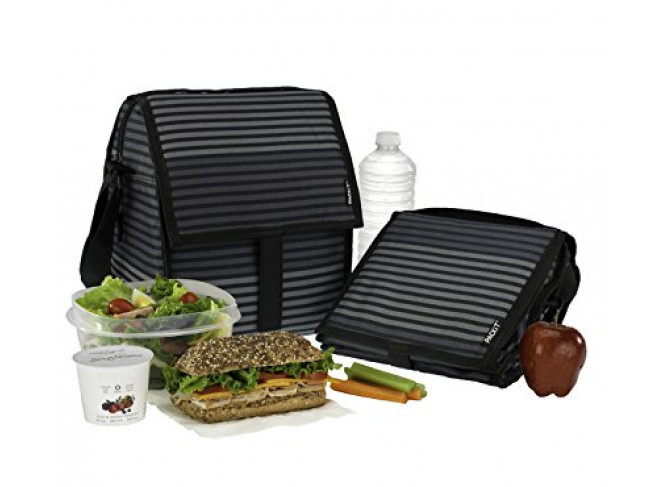 PackIt Freezable Deluxe Large Lunch Bag with Shoulder Strap
