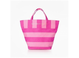 Victoria's Secret Bolsa Pink Canvas Tote