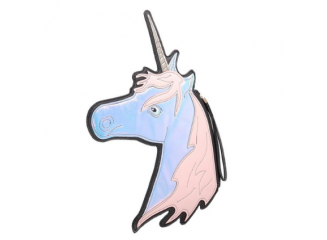 BYDI Carteira Clutch Holográfica Unicorn 