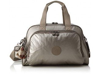 Kipling Bolsa de Maternidade Camama Metallic Pewter