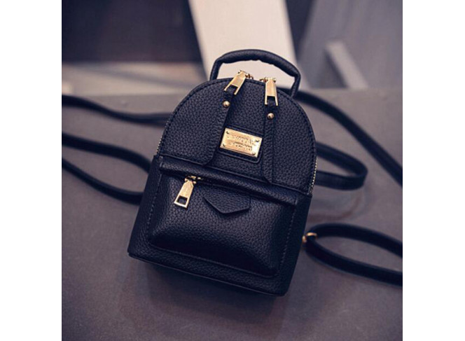 BYDI Mini Mochila de Couro (Cores)