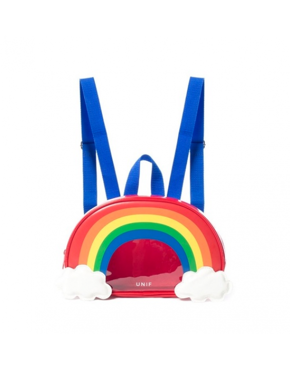 UNIF Mochila Transparente Rainbow Inspired