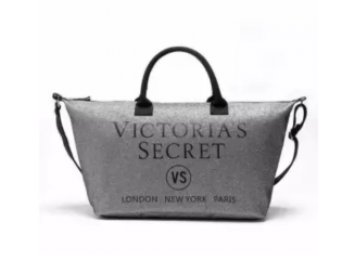 Victoria's Secret Bolsa Tote Limited Edition Silver Glitter