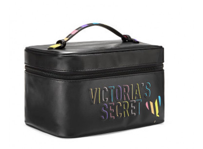 Victoria's Secret Kit Necessaire Para Viagem Rainbow Black
