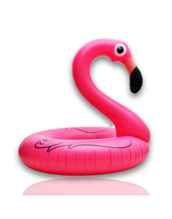 BYDI Bóia Inflável Flamingo PINK Gigante