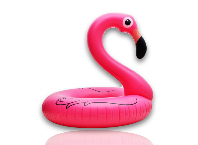 BYDI Bóia Inflável Flamingo PINK Gigante BYDI Bóia Inflável Flamingo PINK Gigante