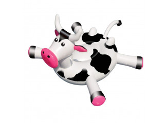 Swimline Bóia Inflável Vaca Ride-On 