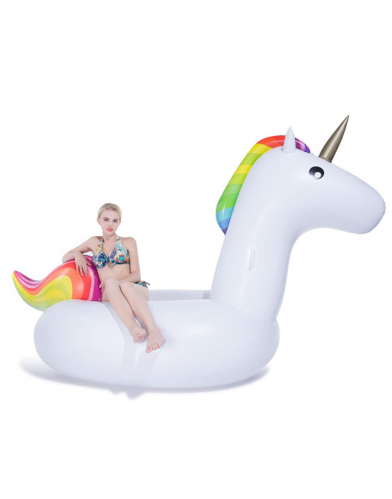 Swimline Bóia Inflável Unicórnio Super Gigante