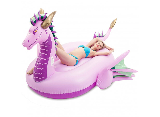 JOYIN Bóia Inflável Dragão Super Gigante