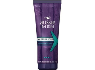 Aussie MEN Gel Max Hold 198g