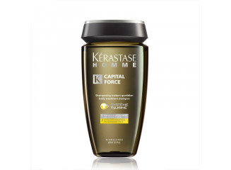 Kérastase Homme Shampoo Anti-Queda Capital Force Bain Energizante 250ml Kérastase Homme Shampoo Anti-Queda Capital Force Bain Energizante 250ml