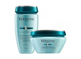 Kerastase Kit Resistance Shampoo 250ml + Máscara de Hidratação 200g Kerastase Kit Resistance Shampoo 250ml + Máscara de Hidratação 200g