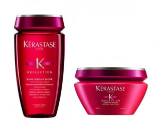Kerastase Reflection Kit Chroma Riche Shampoo 250ml + Máscara 200ml
