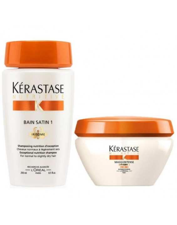 Kérastase Kit Nutritive Masquintense Shampoo 250ml + Máscara 200g