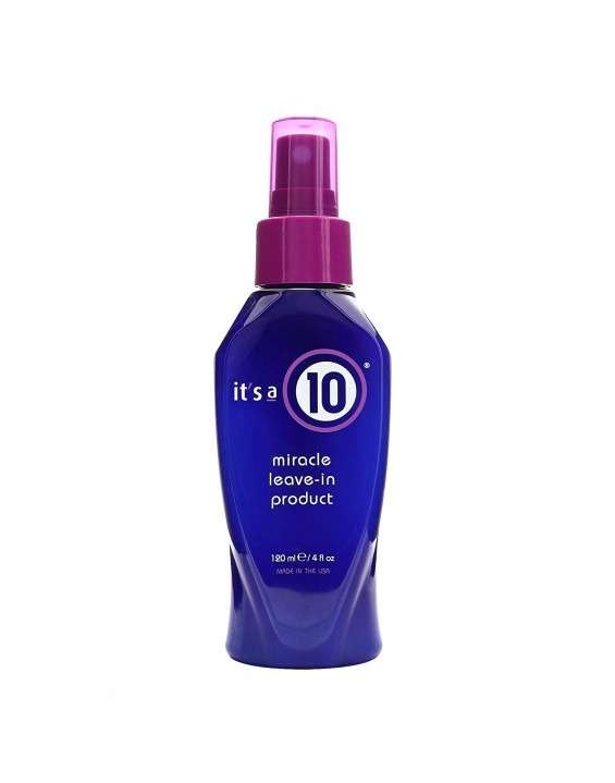 It's a 10 Spray Finalizador Leave In Miracle 10 em 1 Protetor Térmico 120ml