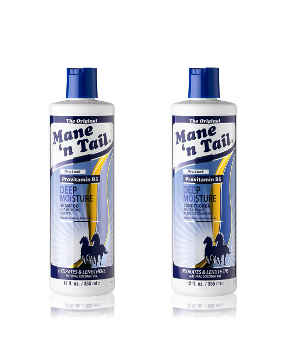 Mane n Tail Kit Shampoo e Condicionador Deep Moisture 355ml Mane n Tail Kit Shampoo e Condicionador Deep Moisture 355ml