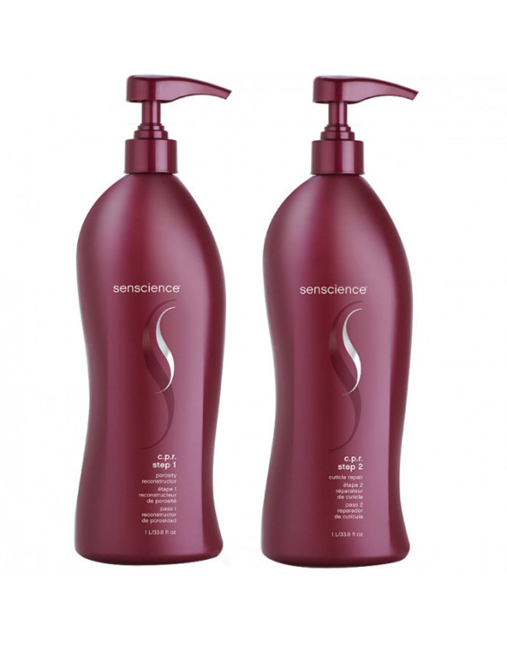 Senscience Kit Reconstrutor Capilar Profissional C.P.R. Passo 1 & 2 1L