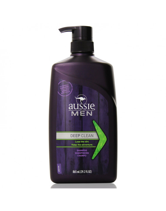 Aussie MEN Deep Clean Shampoo 865ml