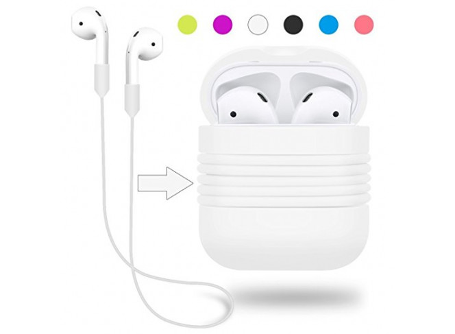 Capa para Airpods Porta Fone de Ouvido Sem Fio (Cores)
