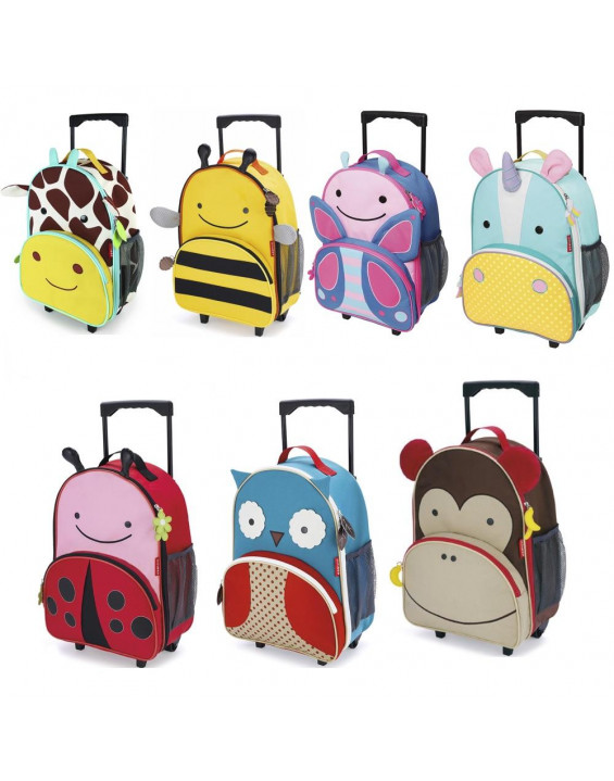 Skip Hop Mochila Infantil com Rodinhas Zoo (Modelos) Skip Hop Mochila Infantil com Rodinhas Zoo (Modelos)