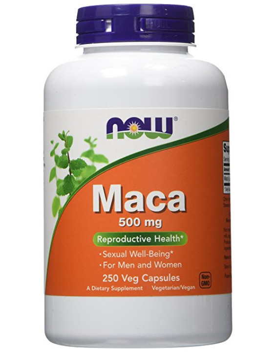NOW Foods Suplemento Maca Peruana 500mg (250 Cápsulas) NOW Foods Suplemento Maca Peruana 500mg (250 Cápsulas)