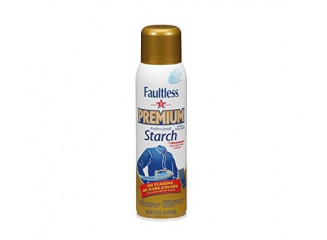 Faultless Spray Premium Starch Para Passar Roupas sem Ferro