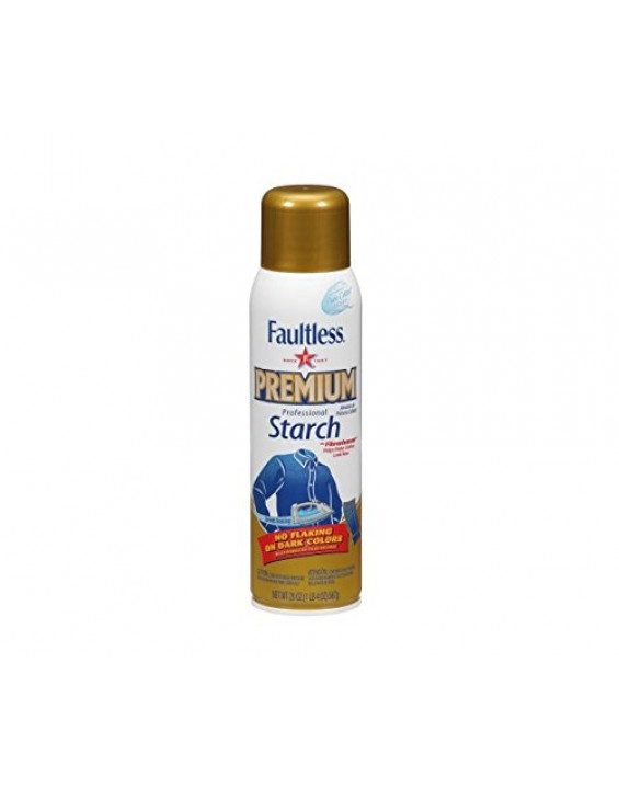 Faultless Spray Premium Starch Para Passar Roupas sem Ferro