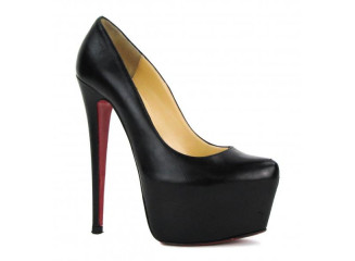 Louboutin Sapato Meia Pata Salto 15cm Inspired
