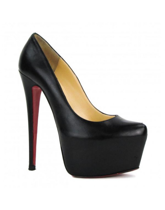 Louboutin Sapato Meia Pata Salto 15cm Inspired