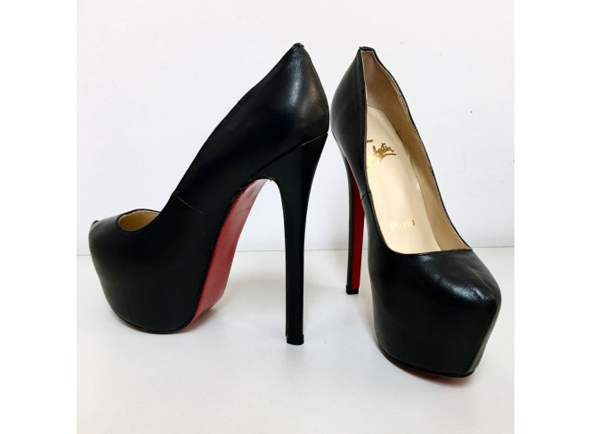 Louboutin Sapato Meia Pata Salto 15cm Inspired Louboutin Sapato Meia Pata Salto 15cm Inspired