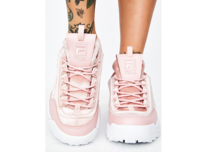 Tênis FILA Disruptor 2 Velvet Veludo (Cores) Tênis FILA Disruptor 2 Velvet Veludo (Cores)