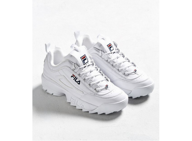 Tênis FILA Disruptor 2 Premium Branco Clássico 