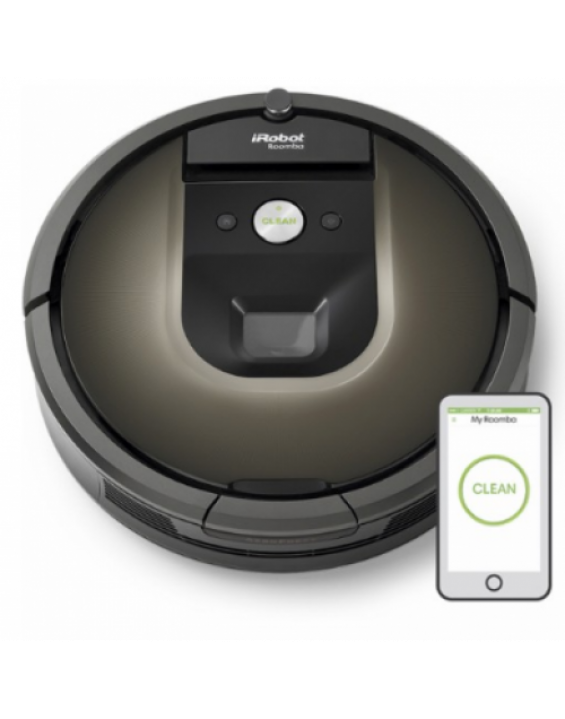 iRobot Robô Aspirador de Pó iRobot Roomba 980 Gray iRobot Robô Aspirador de Pó iRobot Roomba 980 Gray