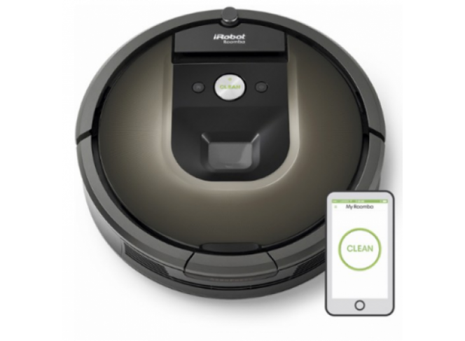 iRobot Robô Aspirador de Pó iRobot Roomba 980 Gray iRobot Robô Aspirador de Pó iRobot Roomba 980 Gray