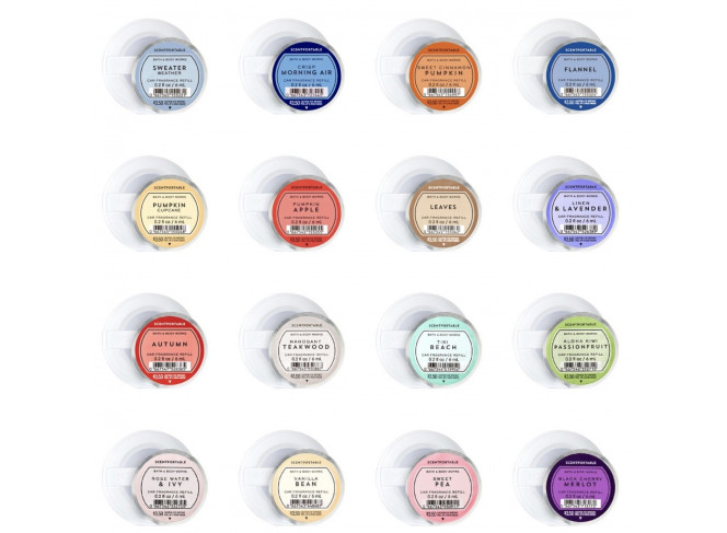 Bath & Body Works Refil Essência para Carro (Contém 3)