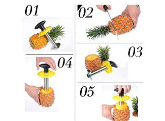 BYDI Descascador e Fatiador de Abacaxi Inox