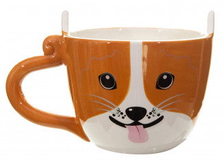Caneca 3D Cachorro Dog 475ml