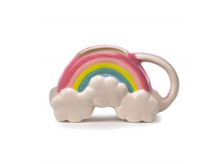 Caneca 3D Arco-Íris Rainbow 475ml