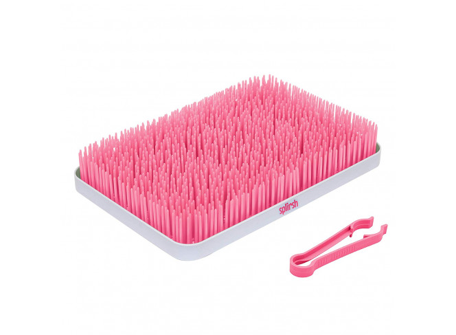 Splirsh Escorredor de Louça Infantil com Pegador Rosa Splirsh Escorredor de Louça Infantil com Pegador Rosa